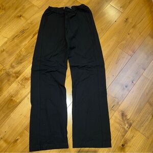 Enza Costa Linen Everywhere Pant in Black